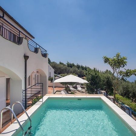 Villa La Luce 5 Bedrooms In The Town Center Massa Lubrense Exterior photo